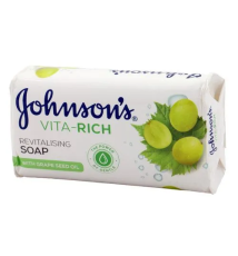 Johnson Vita Rich Revitalising Soap with Grape Seed Oil 175gm